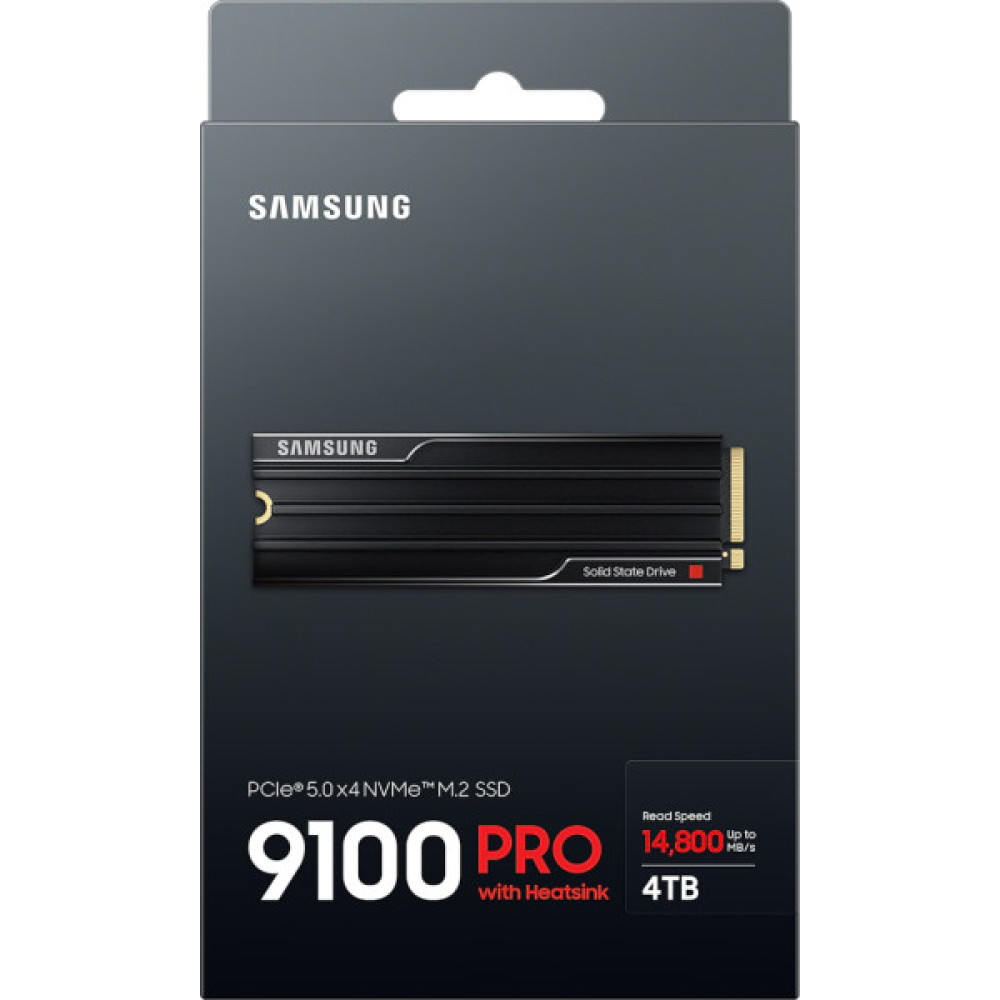 Накопичувач SSD M.2 2280 4TB 9100 PRO Heatsink Samsung (MZ-VAP4T0CW)