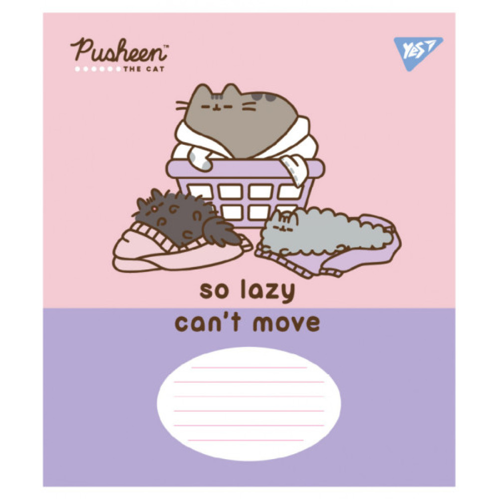 Зошит Yes Pusheen The Cat А5 18 аркушів клітинка (767615)