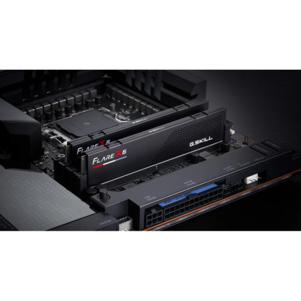 Модуль пам'яті для комп'ютера DDR5 32GB (2x16GB) 6000 MHz Flare X5 Black G.Skill (F5-6000J3036F16GX2-FX5)