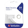 USB флеш накопичувач Verbatim 64GB Metal Executive Silver USB 2.0 (98750) USB флеш накопичувач Verbatim 64GB Metal Executive Silver USB 2.0 (98750)