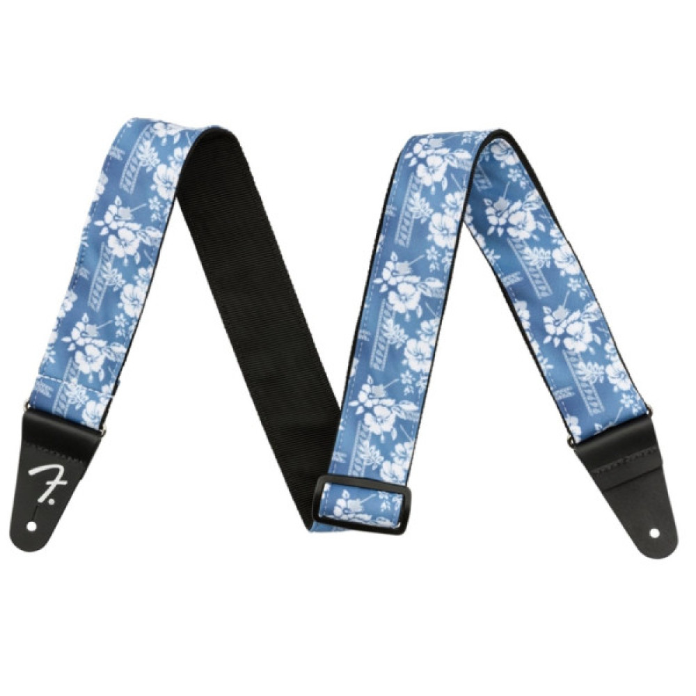 Ремінь для гітари Fender Strap 2" Hawaiian Straps Blue Floral (236943)