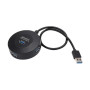 Концентратор Maiwo USB Type-A to 4х USB3.0 30cm (KH304-A) Концентратор Maiwo USB Type-A to 4х USB3.0 30cm (KH304-A)