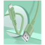 Дата кабель USB 2.0 AM to Lightning 1.0m soft silicone green ColorWay (CW-CBUL042-GR) Дата кабель USB 2.0 AM to Lightning 1.0m soft silicone green ColorWay (CW-CBUL042-GR)