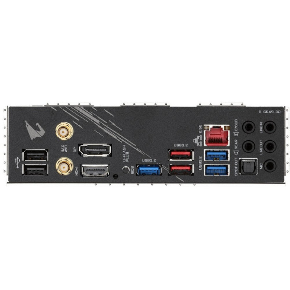 Материнська плата GIGABYTE B550 AORUS ELITE AX V2 sAM4 B550 4xDDR4 M.2 HDMI DP Wi-Fi BT ATX