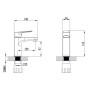 Змішувач Corso MARMORE DB-1A138C (9623000) (DB-1A138C) Змішувач Corso MARMORE DB-1A138C (9623000) (DB-1A138C)