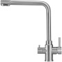 Змішувач GRANADO Badalona LUX inox (gz0407L) Змішувач GRANADO Badalona LUX inox (gz0407L)