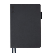 Тижневик Leo planner А5 датований 2026 "Binario", м'який, темно-синій, 368 сторінок (252639)