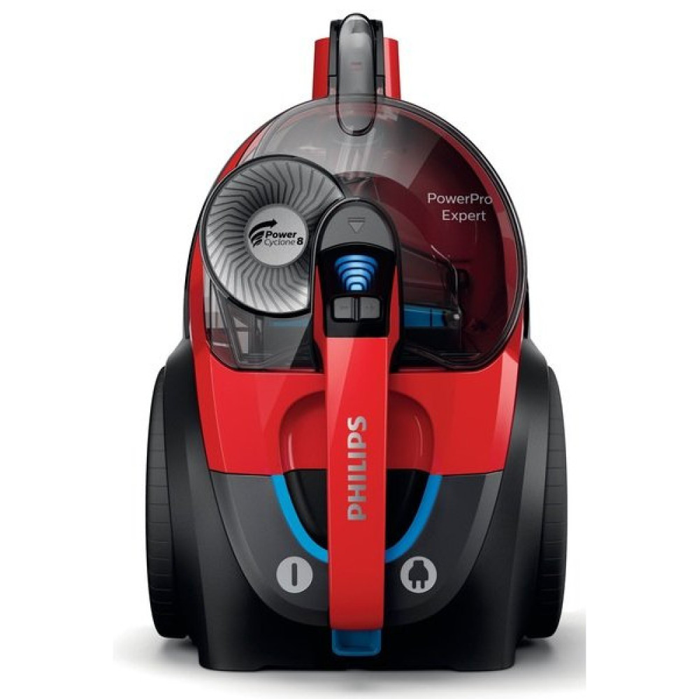 Пилосос Philips контейнерний PowerPro Expert, 900Вт, конт пил -2л, НЕРА, чорно-червоний
