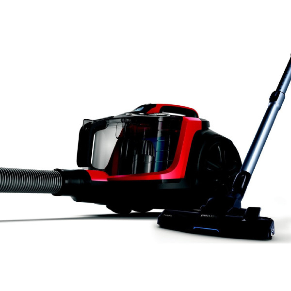Пилосос Philips контейнерний PowerPro Expert, 900Вт, конт пил -2л, НЕРА, чорно-червоний