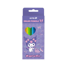 Олівці кольорові Kite Kuromi. HK-2 12 кольорів (HK25-051-2)