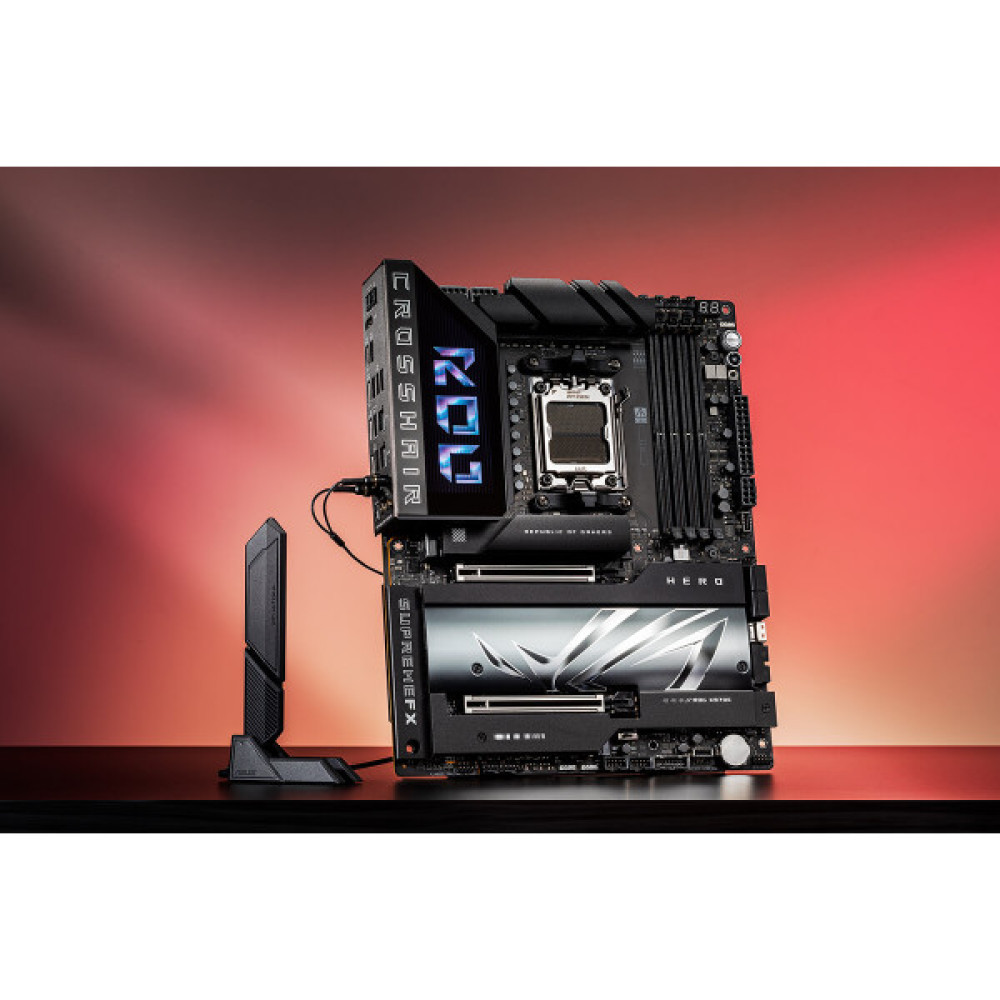 Материнcька плата ASUS ROG CROSSHAIR X870E HERO sAM5 X870E 4xDDR5 M.2 HDMI Wi-Fi BT ATX