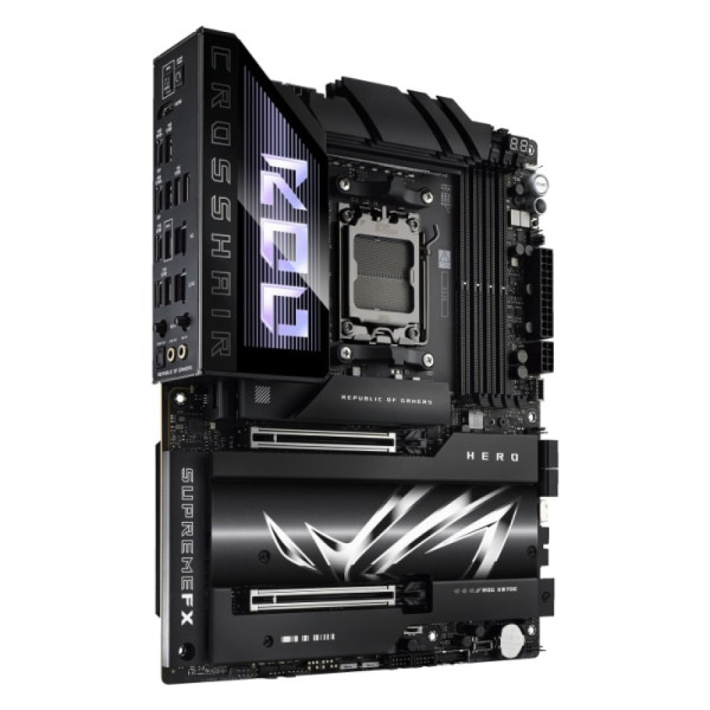 Материнcька плата ASUS ROG CROSSHAIR X870E HERO sAM5 X870E 4xDDR5 M.2 HDMI Wi-Fi BT ATX