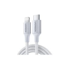 Дата кабель USB-C to Lightning 1.0m 3A 60W US304 white Ugreen (70523)
