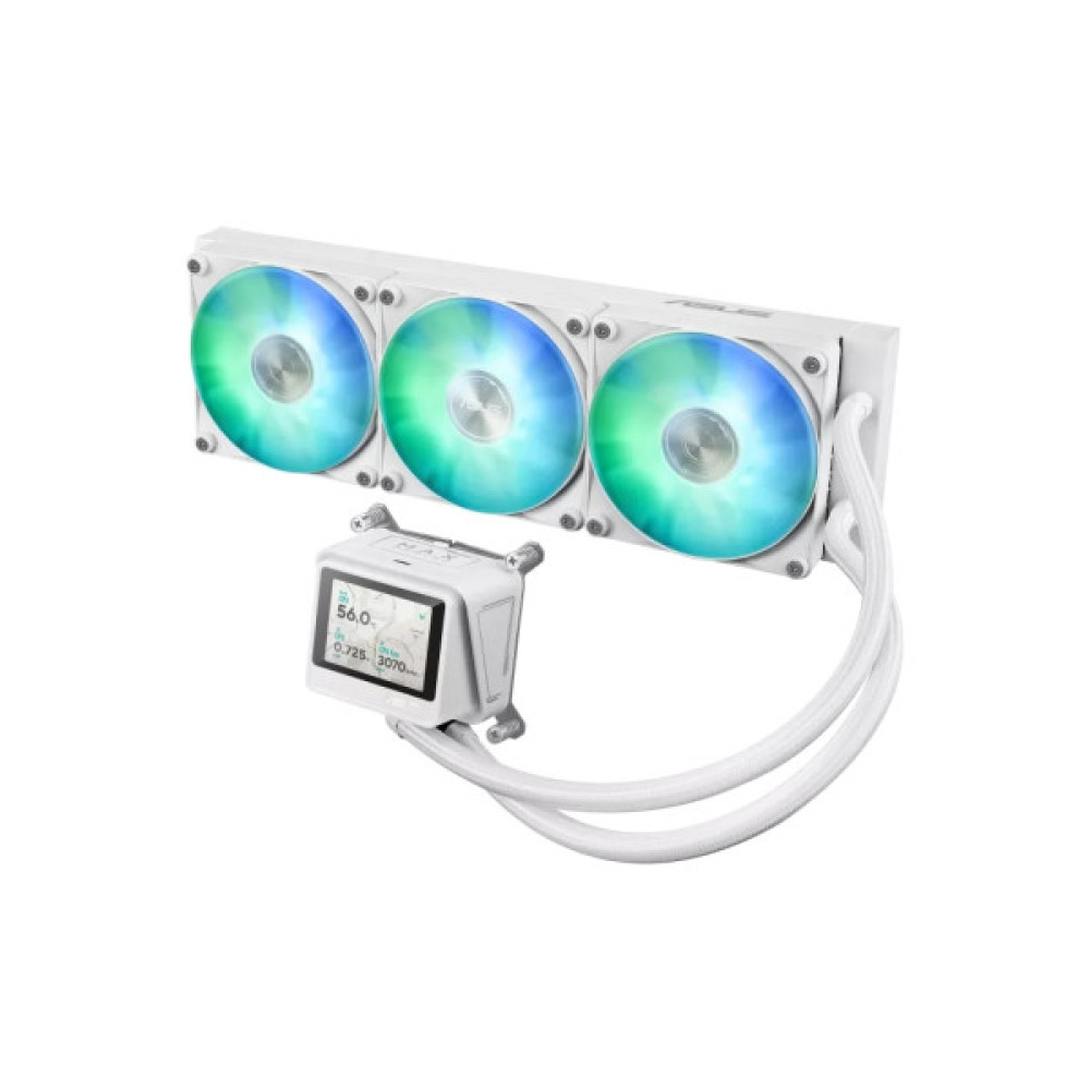 Система рідинного охолодження ASUS Max Gaming LC 360 ARGB LCD White (90RC01G2-B0EAY0)