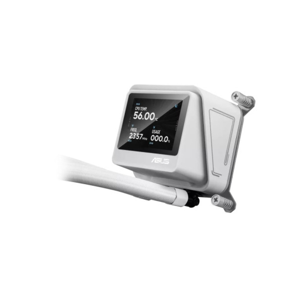 Система рідинного охолодження ASUS Max Gaming LC 360 ARGB LCD White (90RC01G2-B0EAY0)