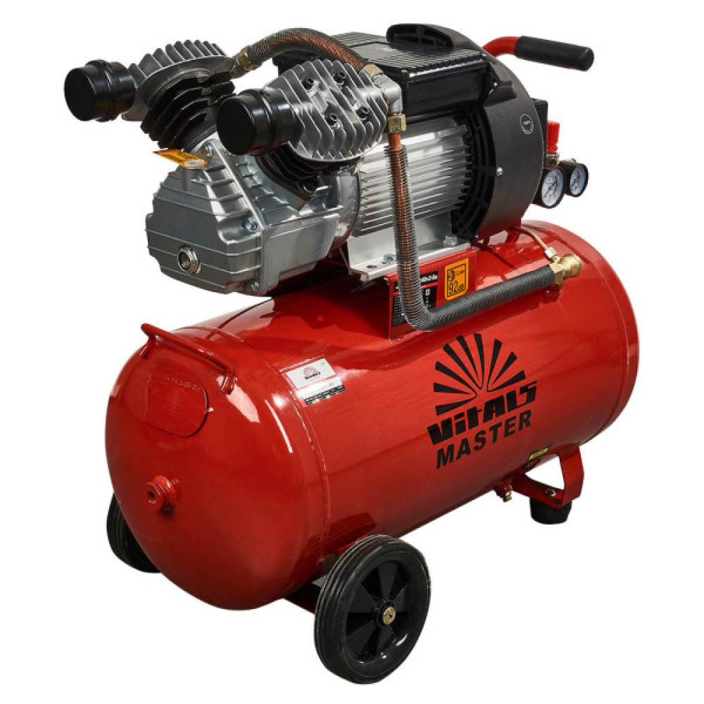 Компресор Vitals Master GK55.t48v2-8a, 2200 W, 50 l, 3800 l/min, 8 bar, 37.3 kg (160113)