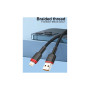 Дата кабель USB 2.0 AM to Lightning 1.0m 2.4A X203 black WUW (6972573336210)
