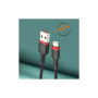 Дата кабель USB 2.0 AM to Lightning 1.0m 2.4A X203 black WUW (6972573336210)