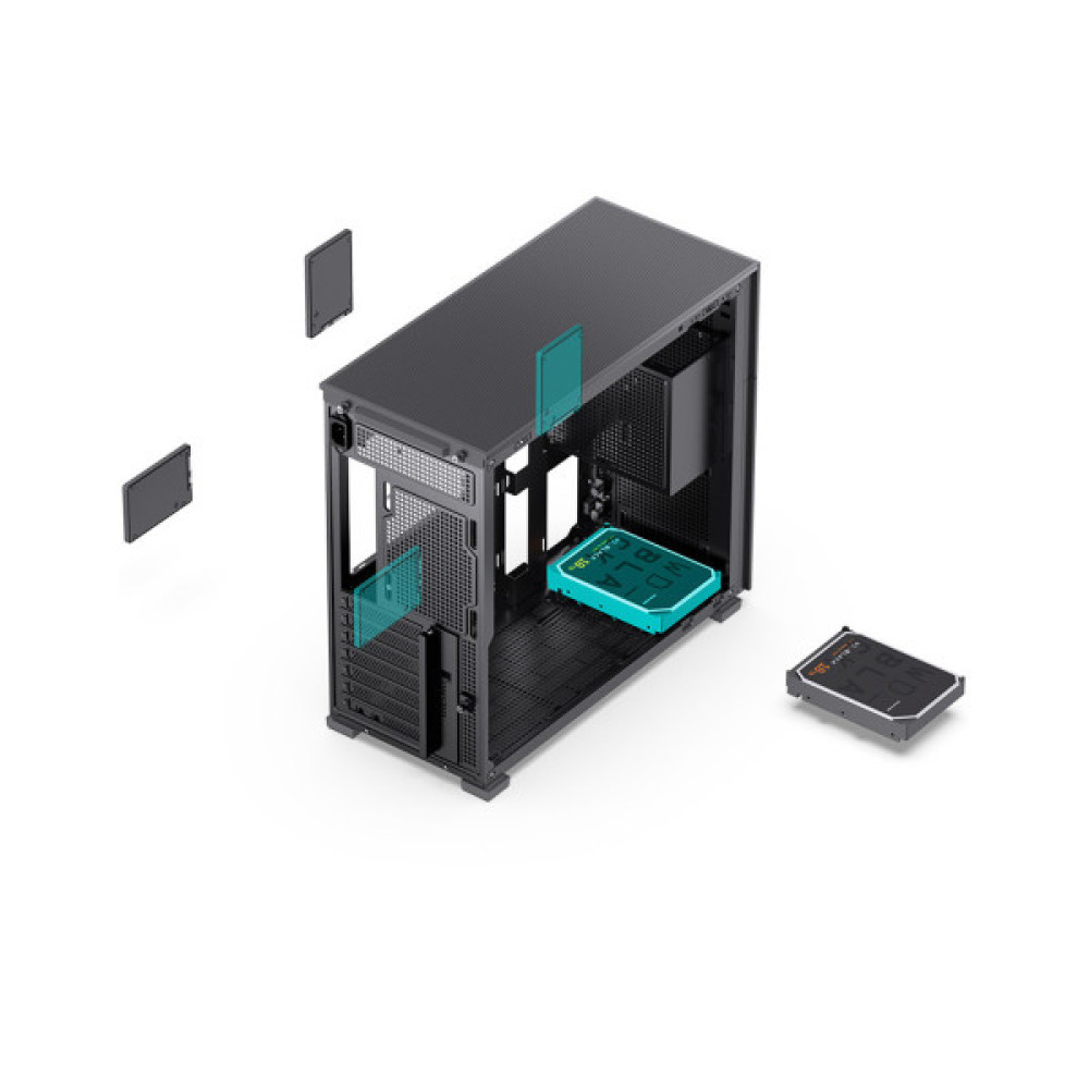 Корпус для ПК JONSBO D41 MESH Black