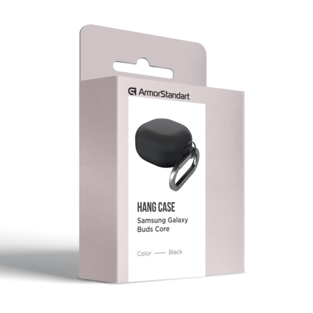 Чохол для навушників Armorstandart Hang Case For Samsung Galaxy Buds Core Black (ARM88041)