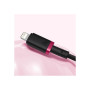 Дата кабель USB-C to Lightning 2.0m 20W red+black Baseus (P10377800U01-03)