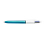 Ручка масляна Bic 4 в 1 Colours Shine Blue, голубая (bc982874) Ручка масляна Bic 4 в 1 Colours Shine Blue, голубая (bc982874)