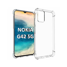 Чохол до мобільного телефона BeCover Anti-Shock Nokia G42 5G Clear (710487) Чохол до мобільного телефона BeCover Anti-Shock Nokia G42 5G Clear (710487)