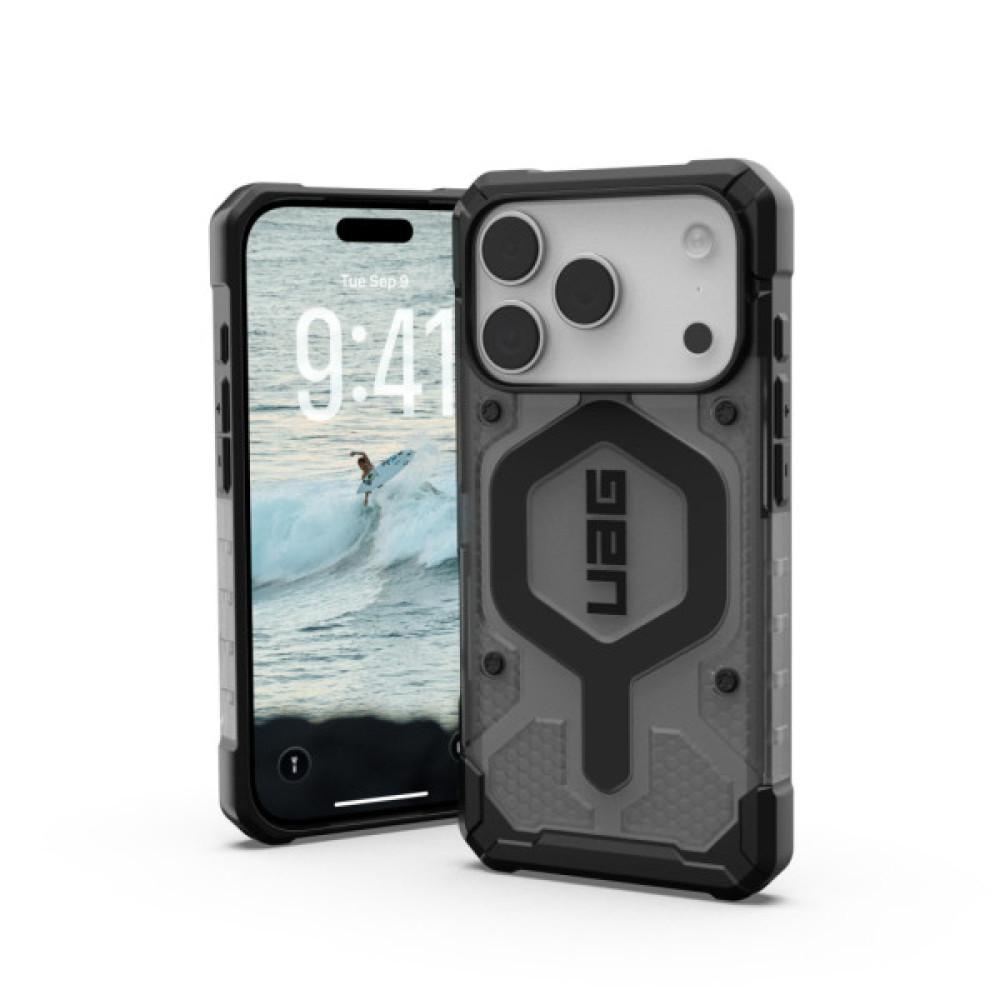 Чохол до мобільного телефона UAG iPhone 17 Pro Pathfinder Clear MagSafe Ash/Black (114551113140) Чохол до мобільного телефона UAG iPhone 17 Pro Pathfinder Clear MagSafe Ash/Black (114551113140)