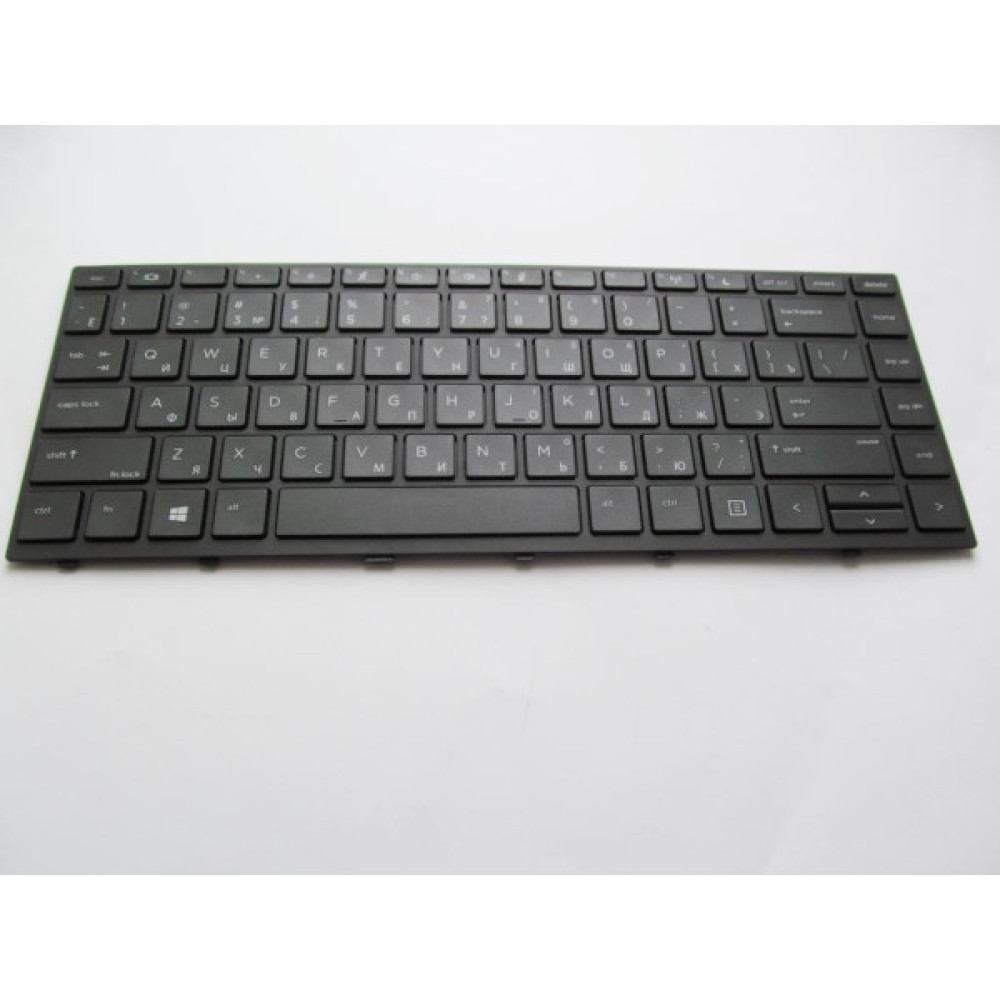 Клавіатура ноутбука HP ProBook 430 G5, 440 G5, 445 G5 черная с черной рамкой с подс (A46161) Клавіатура ноутбука HP ProBook 430 G5, 440 G5, 445 G5 черная с черной рамкой с подс (A46161)