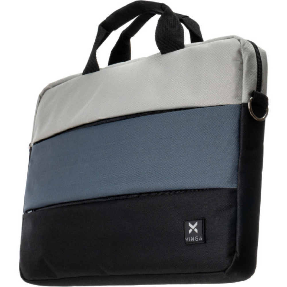 Сумка для ноутбука Vinga 15.6" NB1120 black/gray (NB1120BG)
