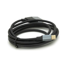 Кабель мультимедійний USB-C to HDMI M 1.8m 4K60Hz black Voltronic (YT-HDMI (M)-Type-C (M)-B)