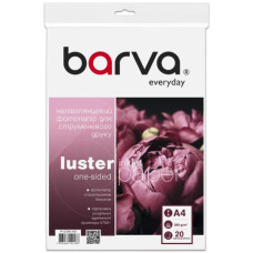 Фотопапір Barva A4, Everyday, half-glossy, 260 g/m2, 20c (IP-LE260-403)
