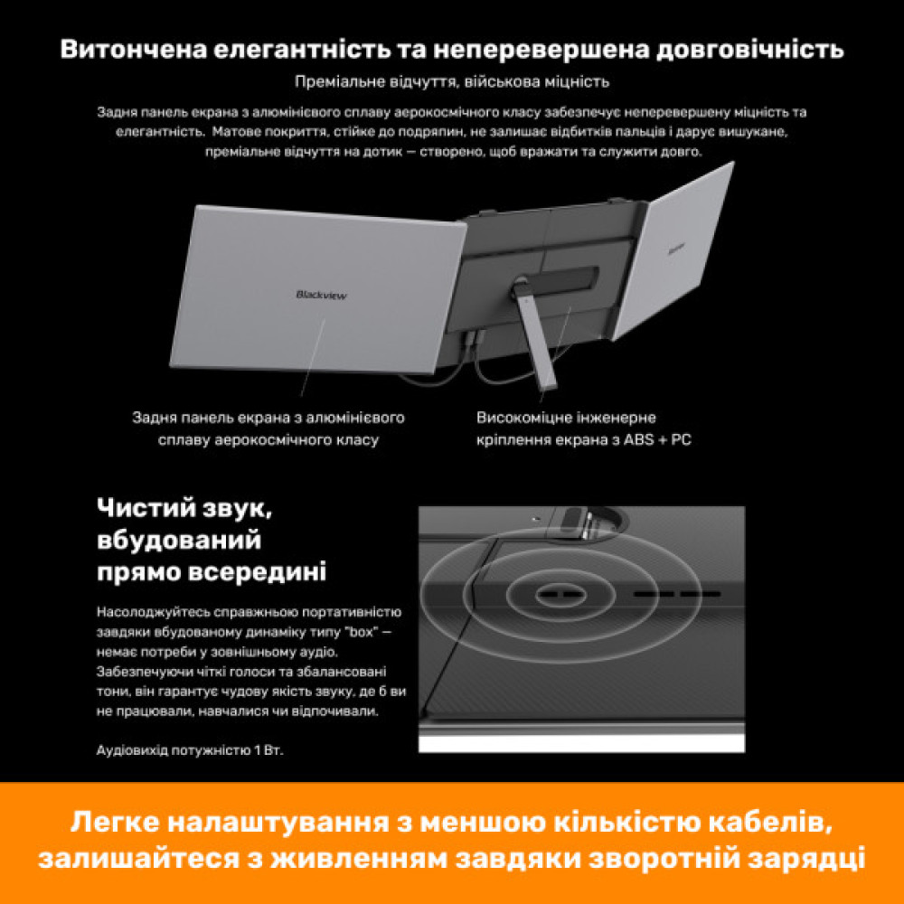 Монітор Blackview Dual Screen 15.3inch (BVDCM8)