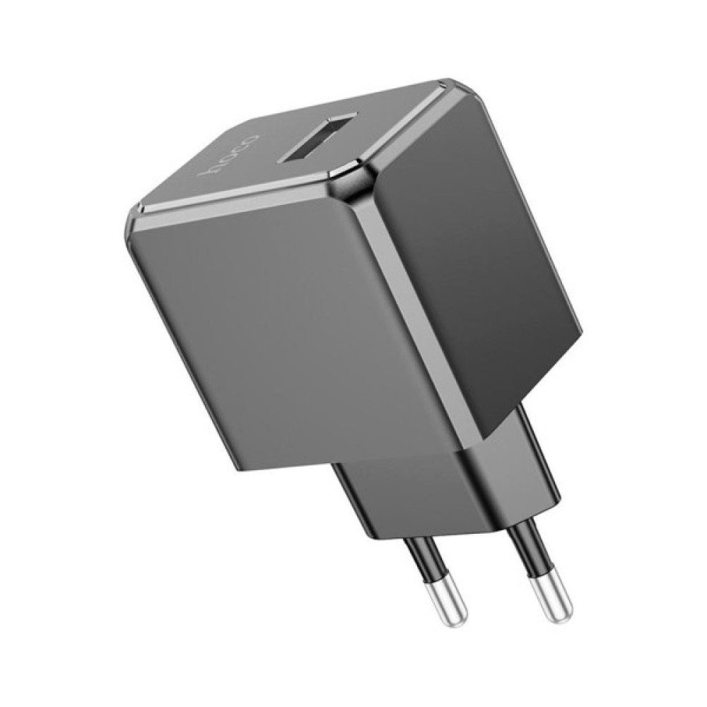 Зарядний пристрій HOCO CS11A USB 10.5W black (6942007603546)
