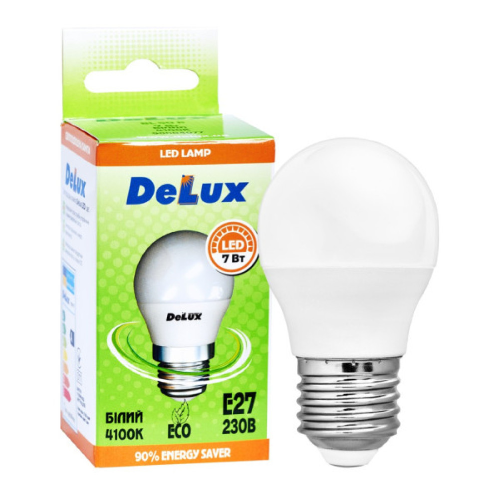 Лампочка Delux BL50N 7Вт 4100K 220В E27 (90023550)