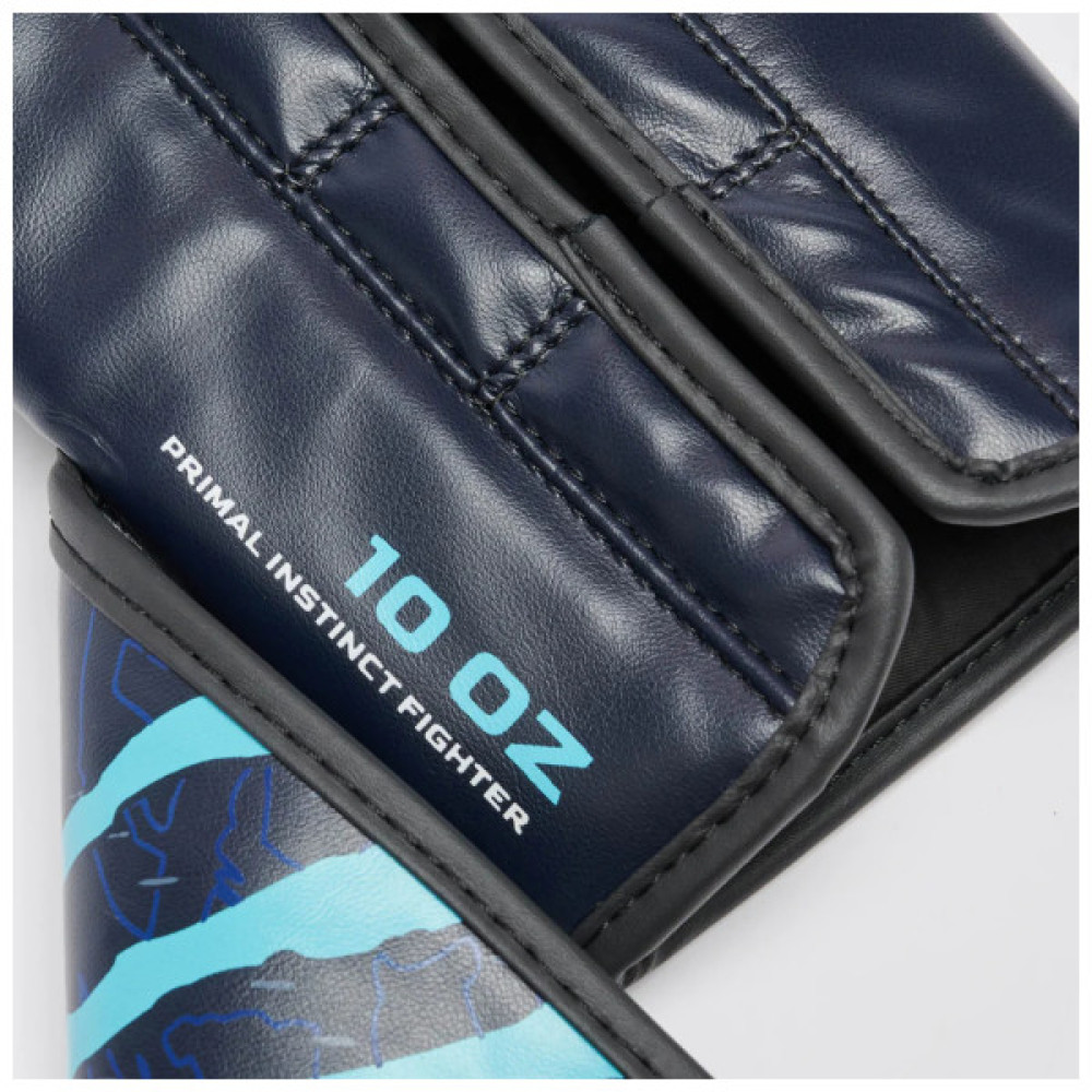 Боксерські рукавички Leone GN004 Primal Instinct Blue 14 oz (GN004_Blue_14oz)