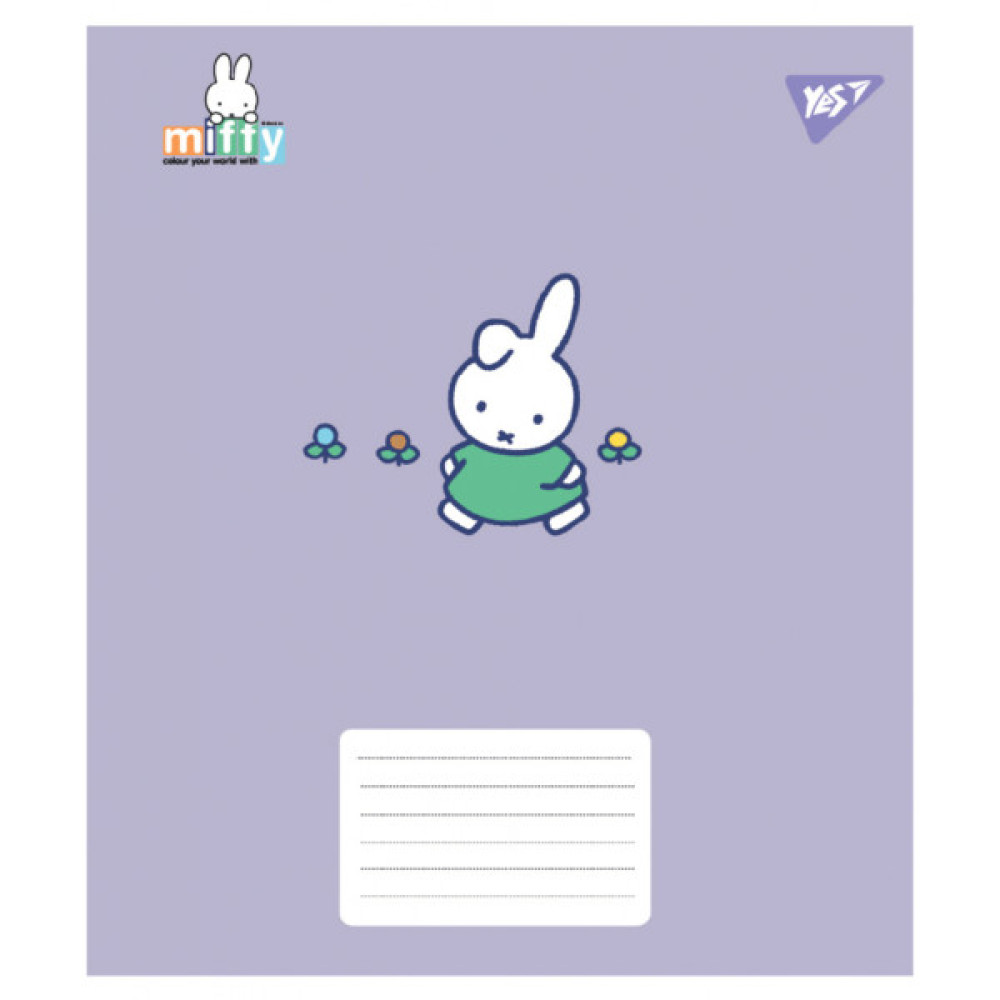 Зошит Yes Miffy Playfull А5 12 аркушів лінія (767632)