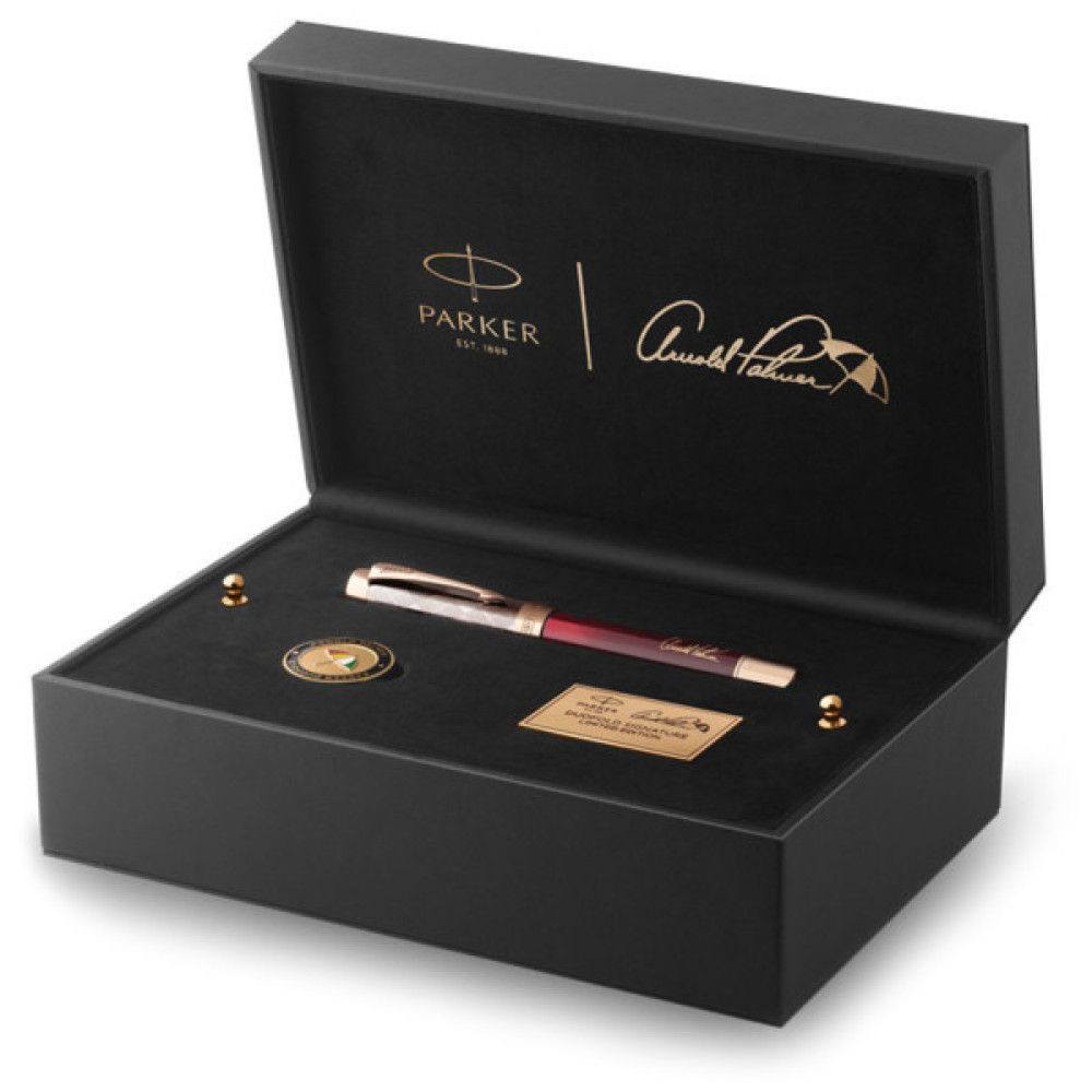 Ручка пір'яна Parker DUOFOLD Arnold Palmer Signature Limited Edition GT  FP18-C F (98 901)