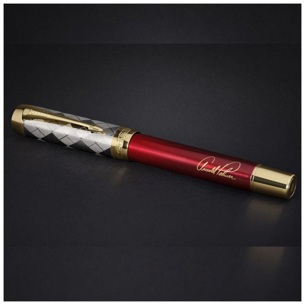 Ручка пір'яна Parker DUOFOLD Arnold Palmer Signature Limited Edition GT  FP18-C F (98 901)