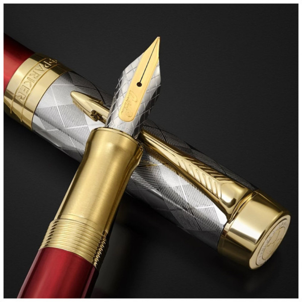 Ручка пір'яна Parker DUOFOLD Arnold Palmer Signature Limited Edition GT  FP18-C F (98 901)