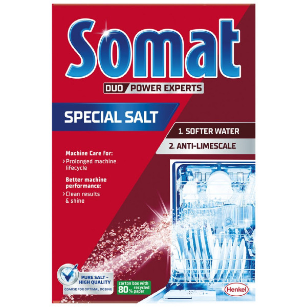 Сіль для посудомийних машин Somat Потрійної дії 1.5 кг (9000100147293)