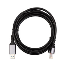 Дата кабель USB AM to RJ45 Ethernet 2.0m CAT6 UTP PowerPlant (CA914982)