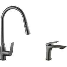 Змішувач Kroner Graz-GRP030-T + змішувач Graz-GRP010 (CVS30148)