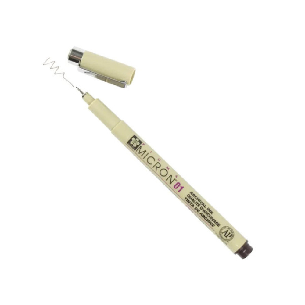 Лайнер Sakura Pigma Micron (0.1) 0,25 мм Сепія (084511389571)