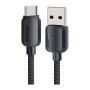 Дата кабель USB 2.0 AM to USB-C 1.0m 100W black Essager (EXC7A-WL01-P)