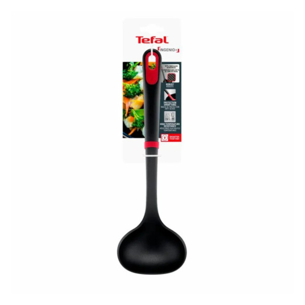 Ополоник Tefal Ingenio+ чорний-червоний (K1980434)