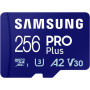 Карта пам'яті Samsung 256 GB microSDXC Pro Plus UHS-I U3 V30 A2 Class 10 + SD-adap (MB-MD256SA/EU) Карта пам'яті Samsung 256 GB microSDXC Pro Plus UHS-I U3 V30 A2 Class 10 + SD-adap (MB-MD256SA/EU)