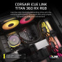 Система рідинного охолодження Corsair iCUE LINK TITAN 360 RX RGB (CW-9061018-WW) Система рідинного охолодження Corsair iCUE LINK TITAN 360 RX RGB (CW-9061018-WW)