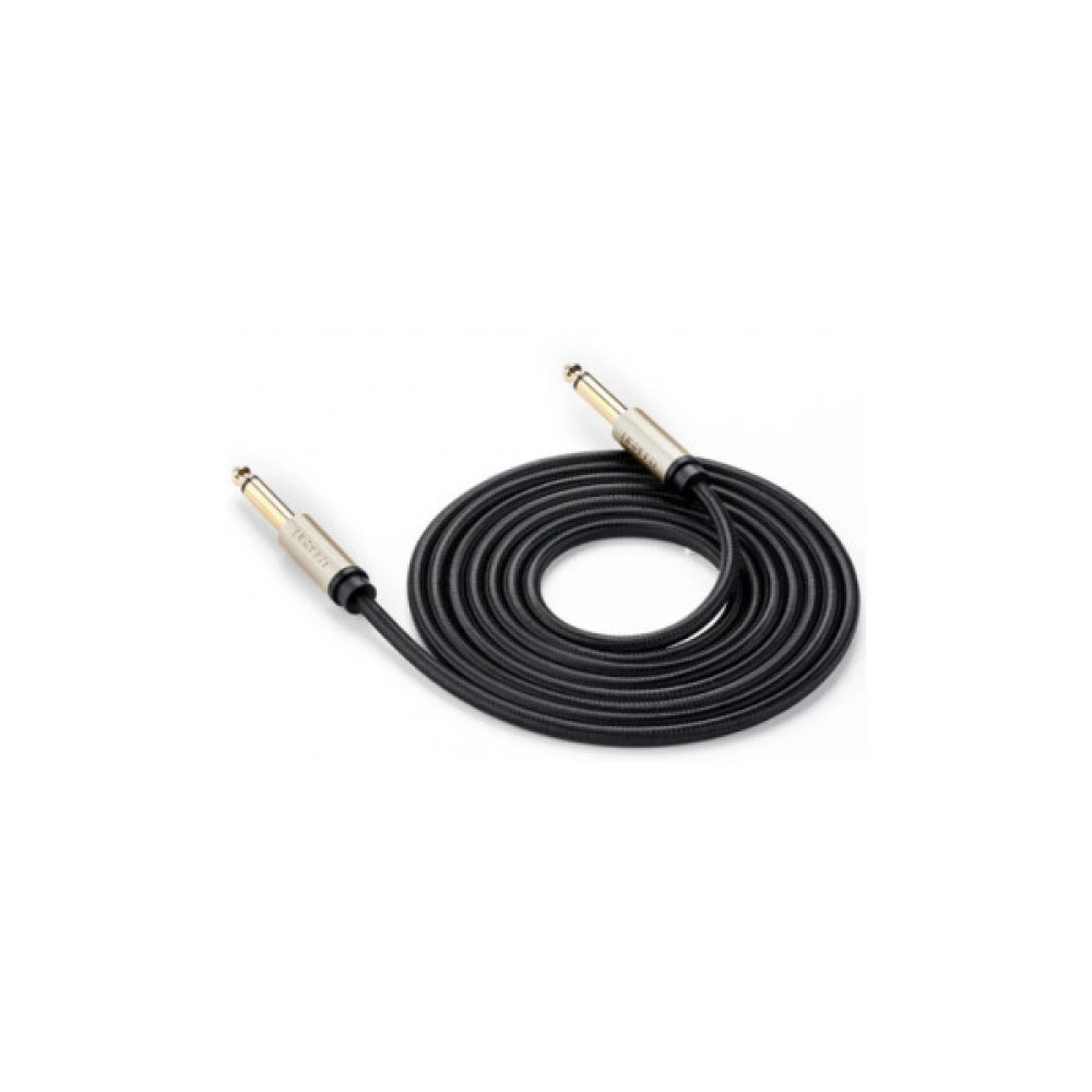 Кабель мультимедійний 6.35mm M to 6.35mm M 2.0m AV128 gray Ugreen (10638)