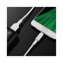 Дата кабель USB 2.0 AM to Micro 5P 1.0m 2A PVC X25 white HOCO (6957531080138)